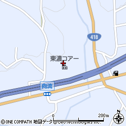 東濃コアー株式会社周辺の地図