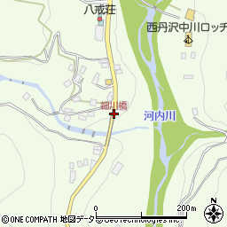 細川橋周辺の地図