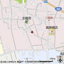 滋賀県長浜市八島町443-1周辺の地図