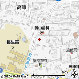 千葉県茂原市高師399-1周辺の地図