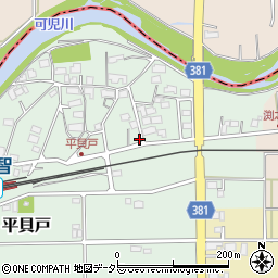岐阜県可児市平貝戸517周辺の地図