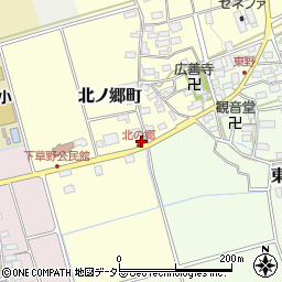 浅井中部簡易郵便局周辺の地図