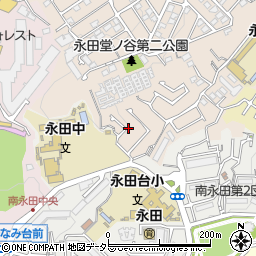 神奈川県横浜市南区永田北2丁目32周辺の地図