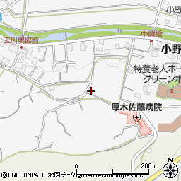 神奈川県厚木市小野754-1周辺の地図