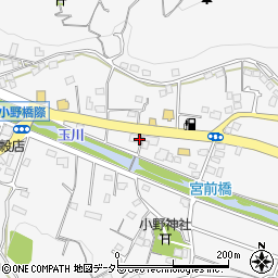神奈川県厚木市小野2156-1周辺の地図
