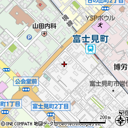 鳥取県米子市冨士見町55周辺の地図