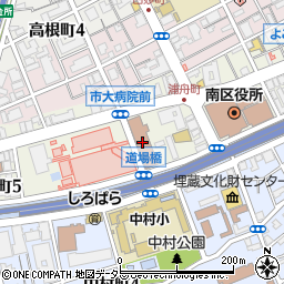 横浜市立浦舟特別支援学校周辺の地図