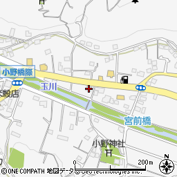 神奈川県厚木市小野2156周辺の地図