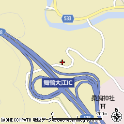 京都府舞鶴市大俣159周辺の地図