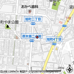 神奈川県厚木市旭町4丁目3-10周辺の地図