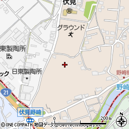 岐阜県可児郡御嵩町伏見747周辺の地図