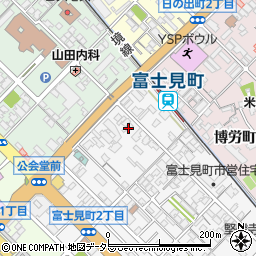 鳥取県米子市冨士見町16周辺の地図
