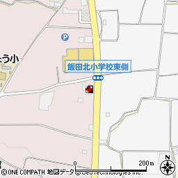 ＥＮＥＯＳ　Ｄｒ．Ｄｒｉｖｅセルフ上飯田店周辺の地図