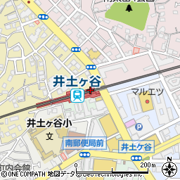 井土ヶ谷駅周辺の地図