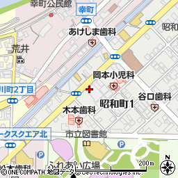 合銀ビジネスサービス株式会社　倉吉営業所周辺の地図