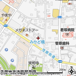 千葉県茂原市高師1891周辺の地図