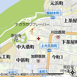 岐阜県岐阜市西材木町28周辺の地図