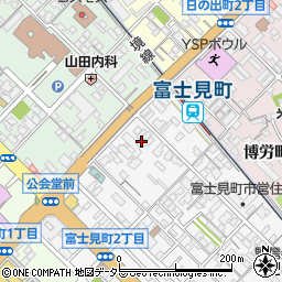 鳥取県米子市冨士見町17-1周辺の地図