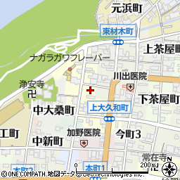 岐阜県岐阜市西材木町27周辺の地図