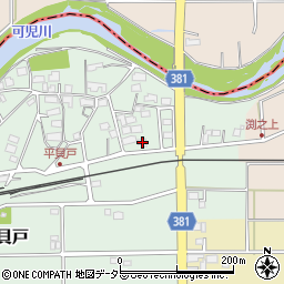 岐阜県可児市平貝戸520-2周辺の地図