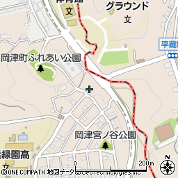 神奈川県横浜市泉区岡津町2524周辺の地図