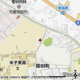 鳥取県米子市勝田町229周辺の地図