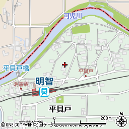 岐阜県可児市平貝戸495周辺の地図
