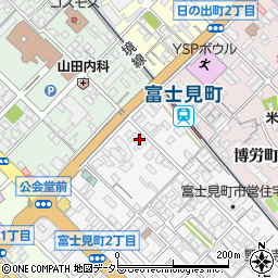 鳥取県米子市冨士見町17周辺の地図