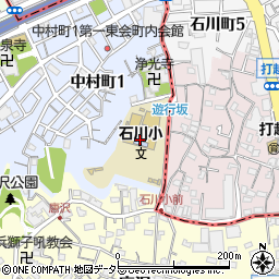 横浜市立石川小学校周辺の地図