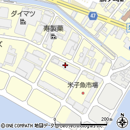 鳥取県米子市旗ヶ崎2115周辺の地図