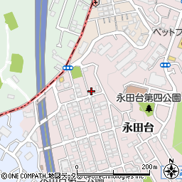 永田台一の橋周辺の地図