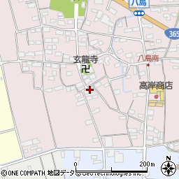 滋賀県長浜市八島町445周辺の地図