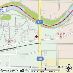 岐阜県可児市平貝戸532周辺の地図