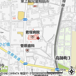 千葉県茂原市高師16-7周辺の地図