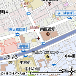 横浜阪東橋・循環器内科外科クリニック周辺の地図