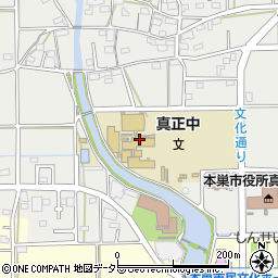 岐阜県本巣市下真桑1010周辺の地図