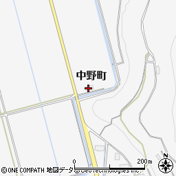 滋賀県長浜市中野町1084周辺の地図