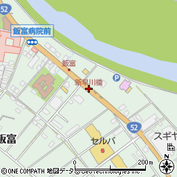 新早川橋周辺の地図