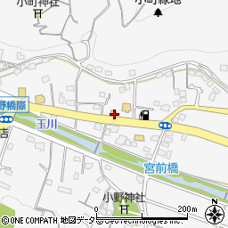 神奈川県厚木市小野2180-1周辺の地図