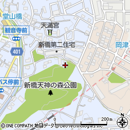 神奈川県横浜市泉区新橋町1301-2周辺の地図