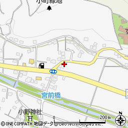 神奈川県厚木市小野615周辺の地図