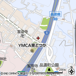 神奈川県横浜市戸塚区上品濃11-5周辺の地図