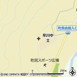 早川　町民会館周辺の地図