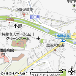 神奈川県厚木市小野2300-1周辺の地図