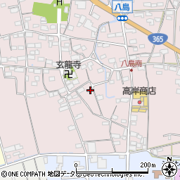 滋賀県長浜市八島町460周辺の地図