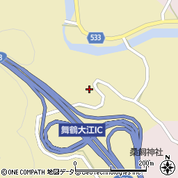 京都府舞鶴市大俣162周辺の地図