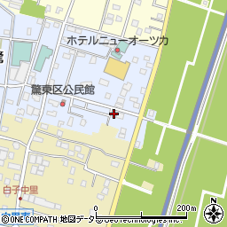 千葉県長生郡白子町驚997-4周辺の地図