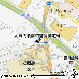 千葉県茂原市高師1247-4周辺の地図