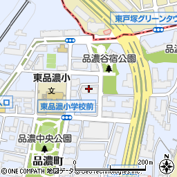 ニューシティ東戸塚クレール丘の街５号棟周辺の地図