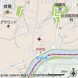 岐阜県可児郡御嵩町伏見660周辺の地図